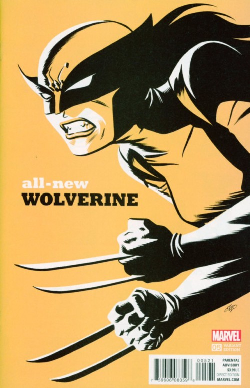 All-New Wolverine #5 Cover B Incentive Michael Cho Variant Cover