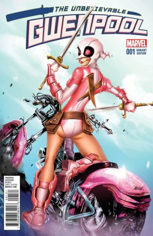 Gwenpool #1 Cover G Incentive Francisco Herrera Variant Cover